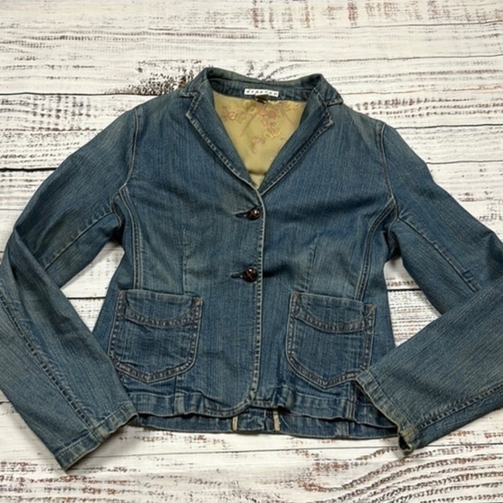 GAP Blue Jean Blazer